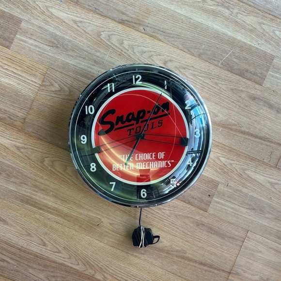 Snap On Tools Clock 2015 Untested Mechanic Racing Dragster